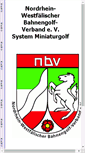 Mobile Screenshot of abt2.nbv-minigolf.de