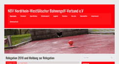 Desktop Screenshot of nbv-minigolf.de